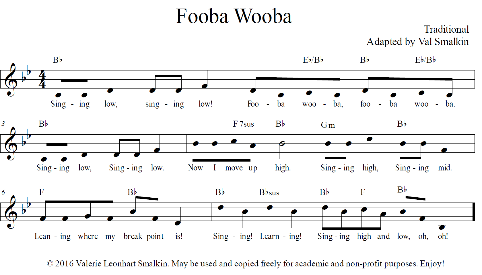 Staff: Fooba Wooba
