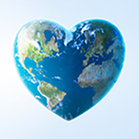 Graphic: Heart-shaped world